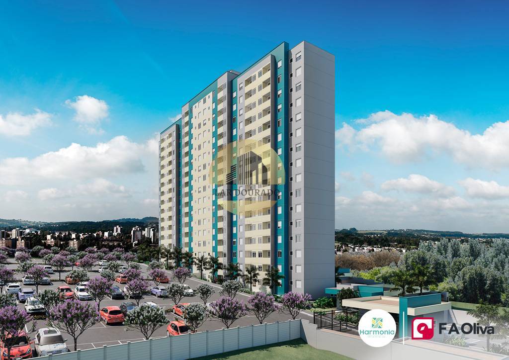 Apartamento à venda, no Harmonia - FA Oliva,  em Jundiaí, Santa Gertrudes, com 2 quartos, 53m² - Lar Dourado