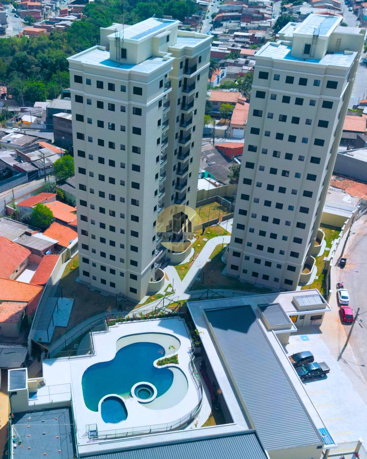 Apartamento à venda, no Paradise Home Resort,  em Sorocaba, Vila Barão, com 3 quartos, 63m² - Lar Dourado